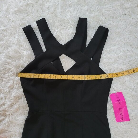 NWT Betsey Johnson Black Dress - Size 6 - Picture 7 of 11